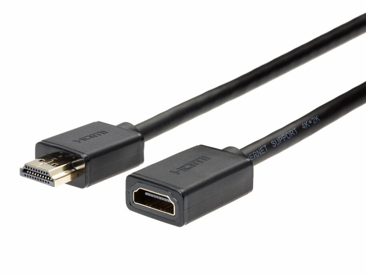 Кабель удлинительный  HDMI-19M---HDMI-19F ver 2.0, 5m, Telecom TCG235MF-5M