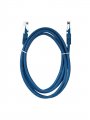Патчкорд литой iOpen (Aopen/Qust) UTP кат.5е 1,5м синий <ANP511_1.5M_B>