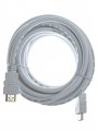 Кабель HDMI 19M/M 1.4V+3D/Ethernet iOpen (Aopen/Qust) <ACG511W-5M> 5m, белый
