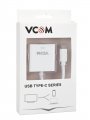 Кабель-адаптер USB 3.1 Type-Cm to VGA(f) 1920x1080@60Hz, 10Gbps , 0.2m VCOM