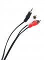 Кабель соединительный Telecom 3.5 Jack (M) - 2xRCA (M), стерео, аудио, 3м