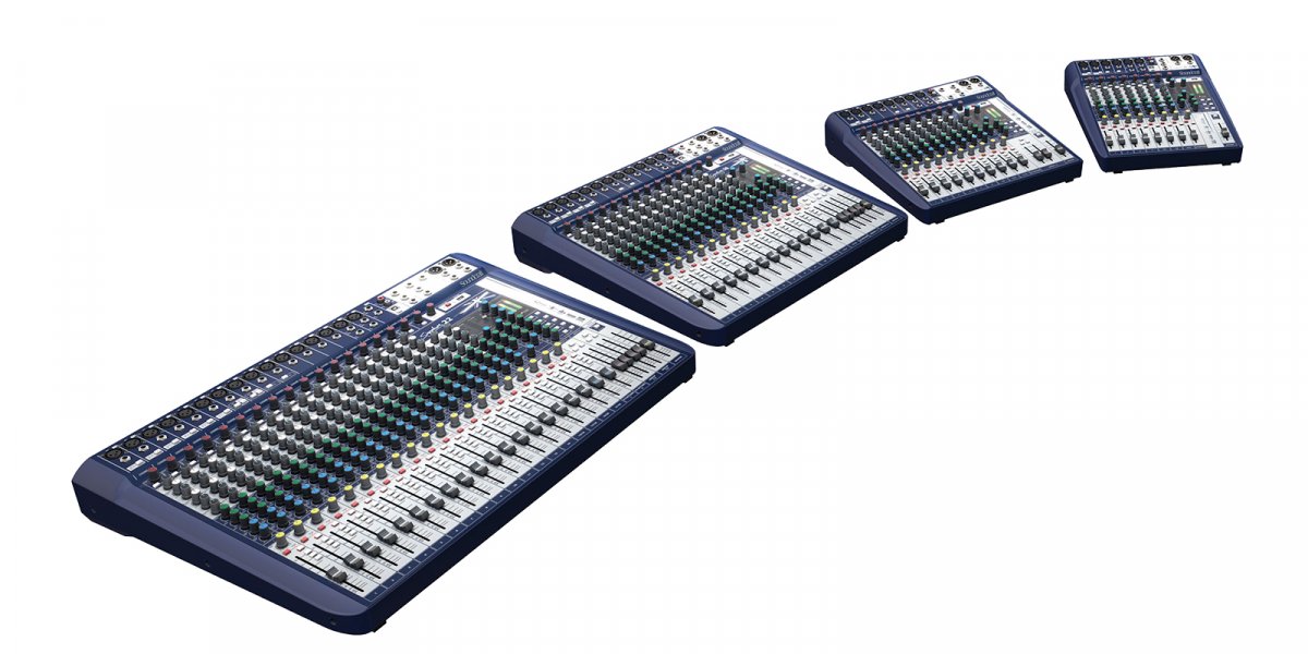 Аналоговый микшерный пульт Soundcraft Signature 12