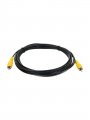 Кабель соединительный RCA (M) - RCA (M) черный 5m, Telecom
