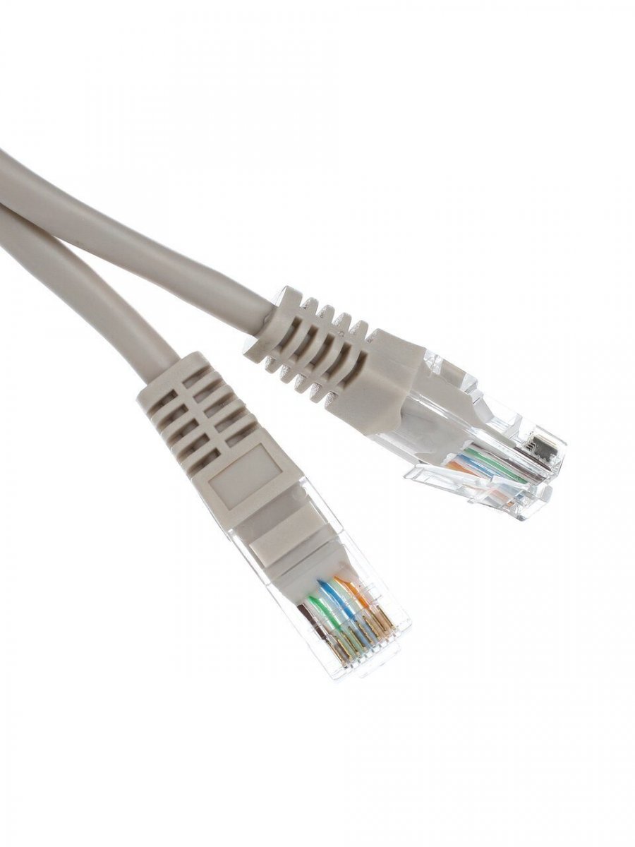 Патчкорд литой iOpen (Aopen/Qust) UTP кат.5е 15м серый <ANP511_15M>