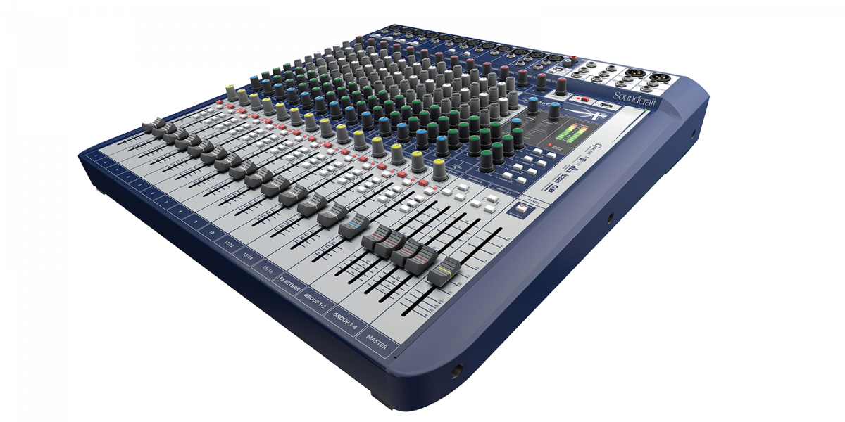 Аналоговый микшерный пульт Soundcraft Signature 16