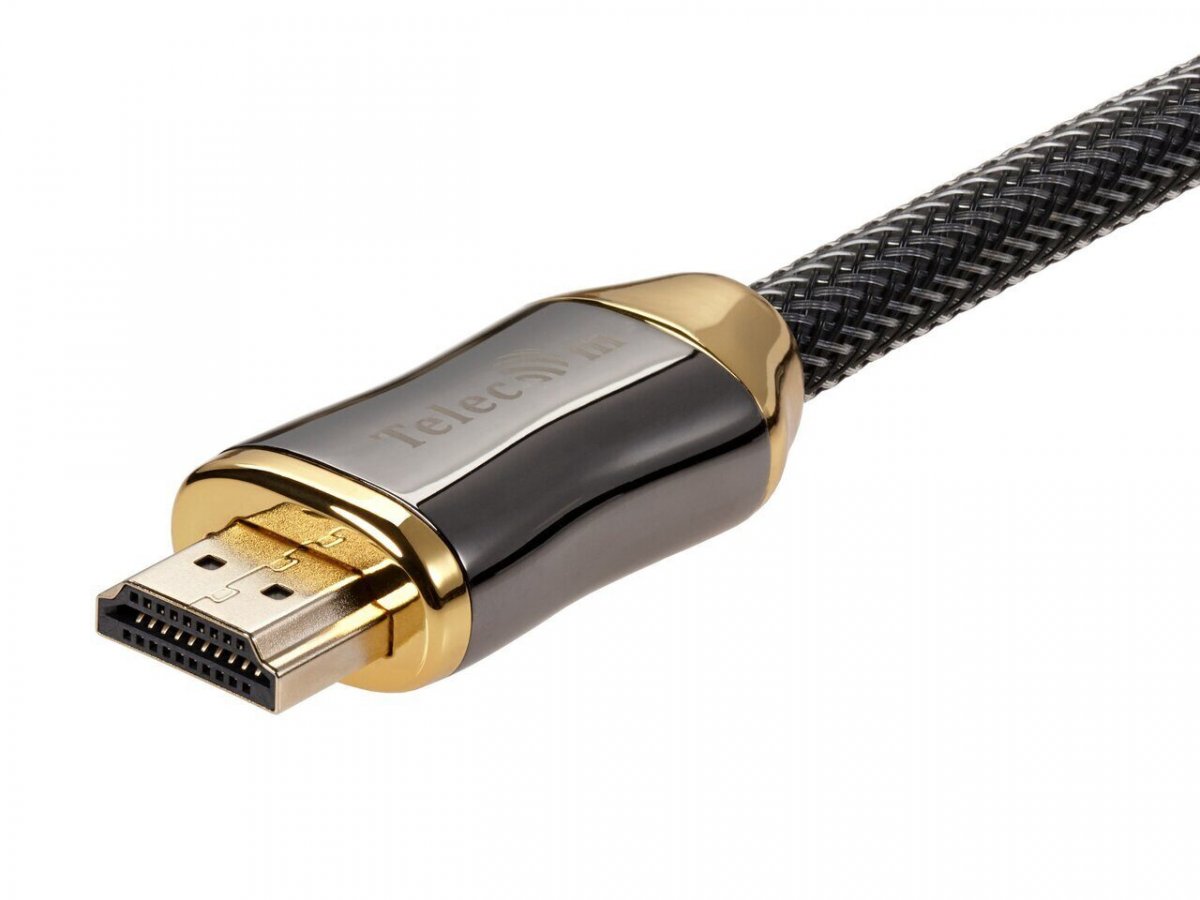 Кабель HDMI 19M/M,ver. 2.1, 8K@60 Hz 3m метал разъемы, нейлоновая оплетка Telecom <TCG300-3M>