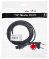 Кабель питания для ноутбуков 3m, 3-pin, с заземлением, 220V (Европейский стандарт)