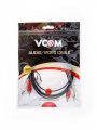 Кабель соединительный 2xRCA (M) to 2xRCA (M) черный 1,5m, VCOM