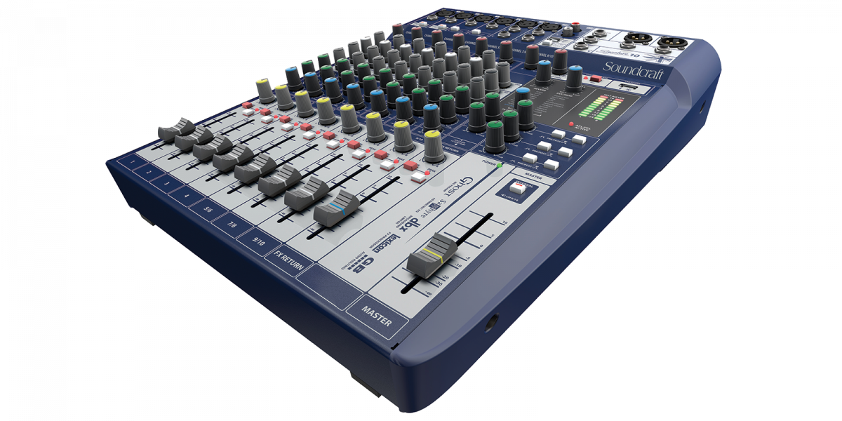 Аналоговый микшерный пульт Soundcraft Signature 10