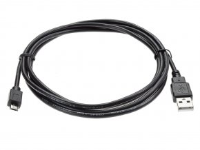 Кабель TV-COM USB 2.0 A to micro-B (1.8 м) черный