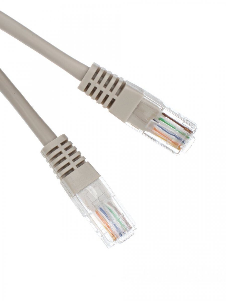 Патчкорд литой iOpen (Aopen/Qust) UTP кат.5е 30м серый <ANP511_30M>