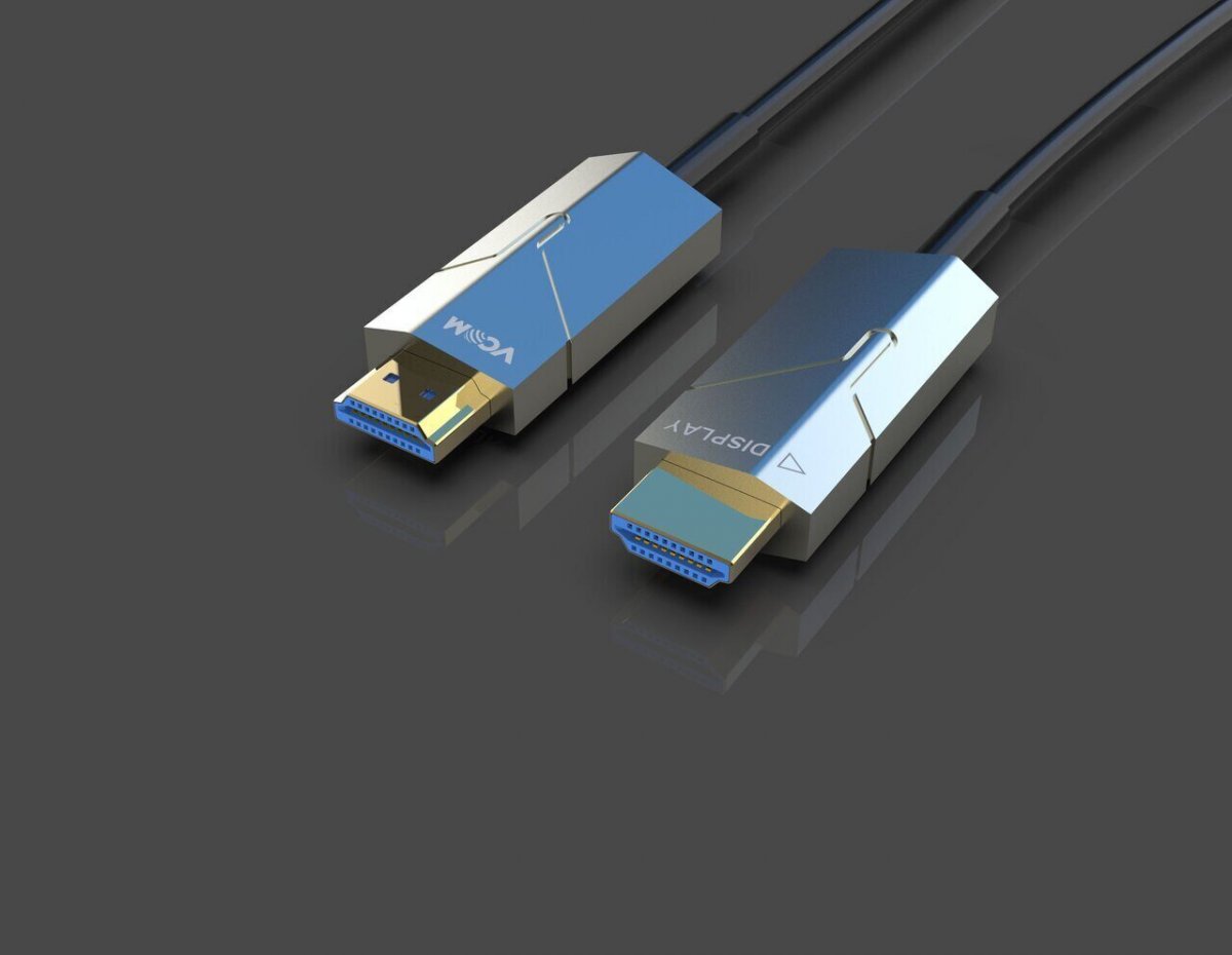 Активный оптический кабель HDMI 19M/M,ver. 2.0, 4K@60 Hz 20m VCOM D3742P-20M