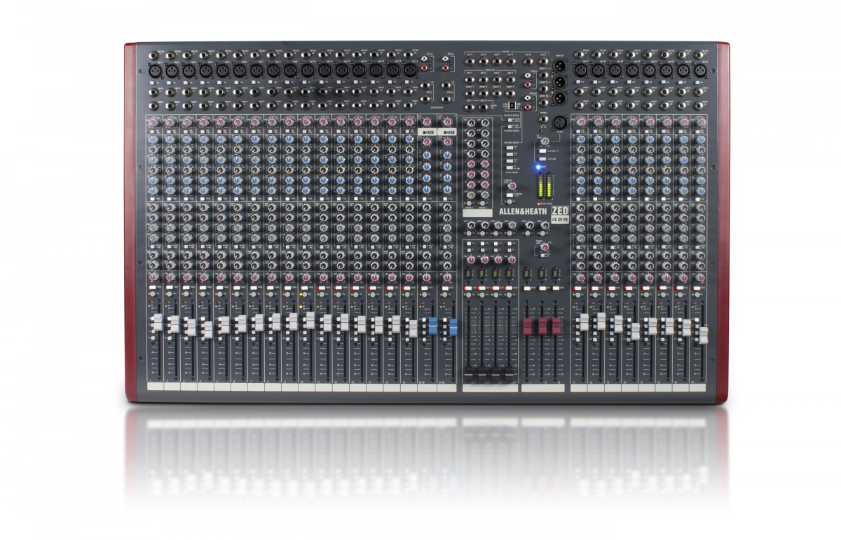 Универсальный аналоговый микшерный пульт для живого звука и записи Allen&Heath ZED-428