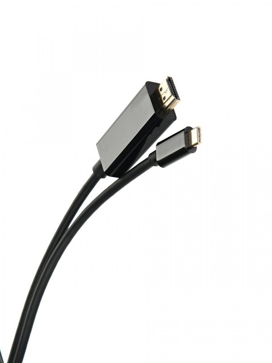Кабель-адаптер USB 3.1 Type-Cm to HDMI A(m) 3840x2160@30Hz, 1m VCOM CU423C