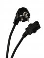 Кабель компьютер-розетка 220V EURO VDE 3G*1mm2 VCOM CE021-CU 1,8м