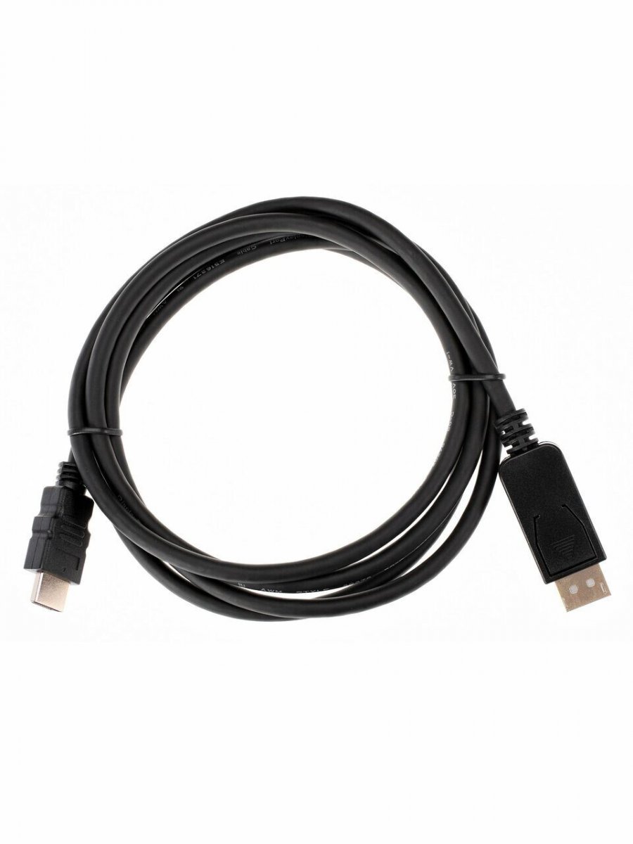 Кабель-переходник DisplayPort M-> HDMI M 1.8m iOpen (Aopen/Qust) <ACG494-1.8M>