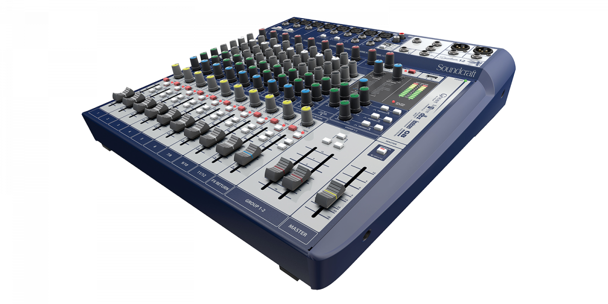 Аналоговый микшерный пульт Soundcraft Signature 12