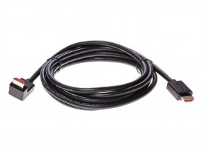 Кабель HDMI---HDMI ver 2.0 угловой коннектор 90град  3м,Telecom 