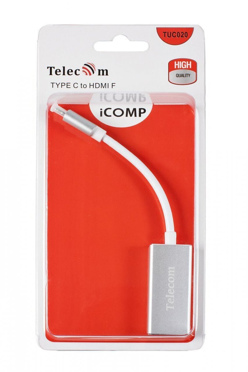 Кабель-адаптер USB3.1 Type-Cm to HDMI (f) 4K@30Hz, Telecom <TUC020>
