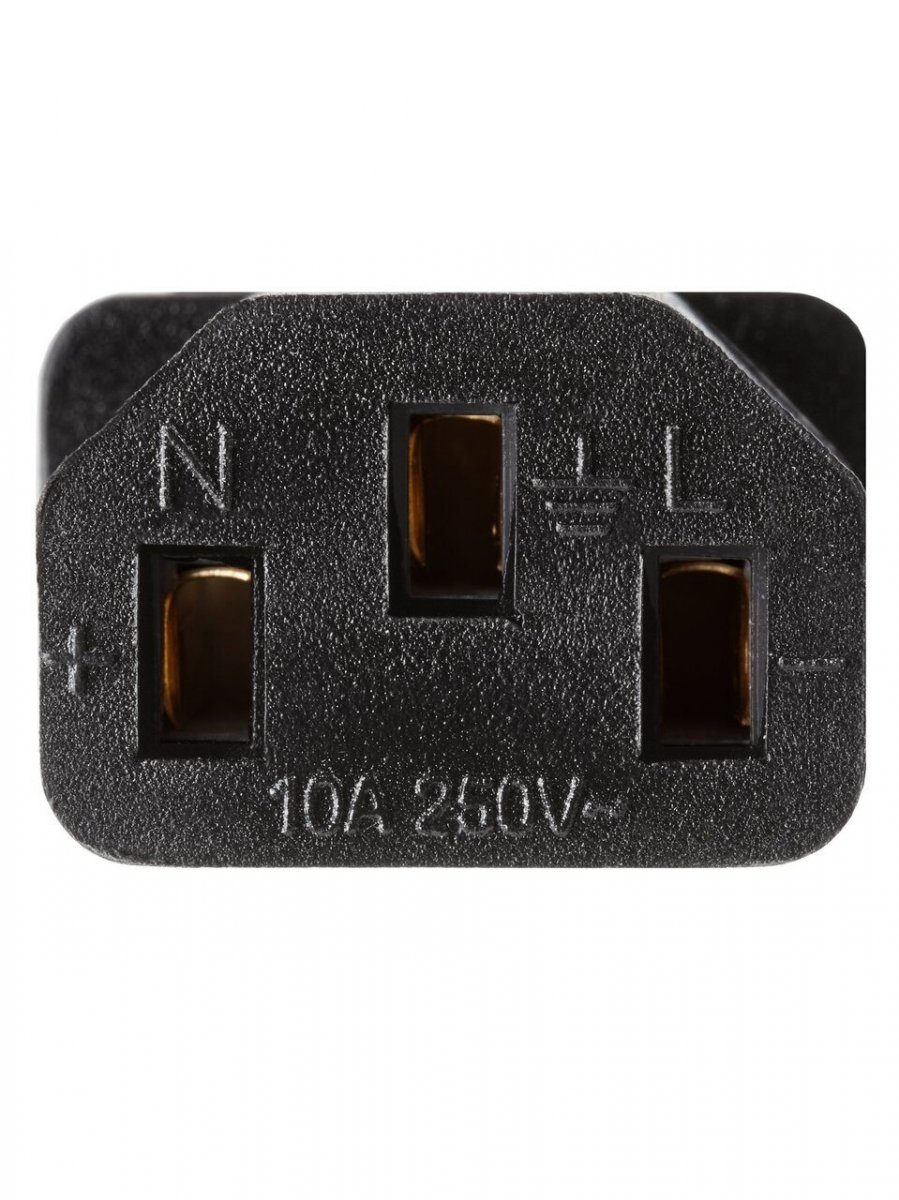 Кабель UPS to устройство 220V (IEC-320-C13/C14) 1,8м, 3G0,5mm медь , Telecom
