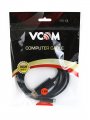 Кабель-адаптер USB 3.1 Type-C(M) to DP(M) 3840x2160@60Hz, 10Gbps, 1.8 m VCOM CU422C-1.8M