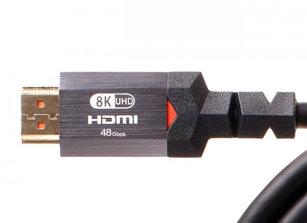Кабель HDMI 19M/M,ver. 2.1, 8K@60 Hz 1.5m метал разъемы, Telecom <TCG365-1.5M>