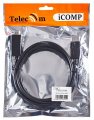 Кабель-переходник DisplayPort M-> HDMI M 4K@60Hz 1.8m Telecom <TA495-1.8M>