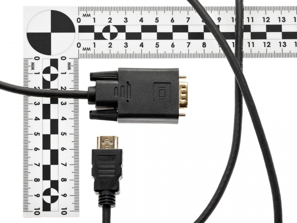 Кабель-переходник HDMI --> VGA_M/M 1,8м VCOM <CG596-1.8M>