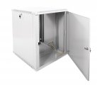 Шкаф телекоммуникационный настенный разборный ЭКОНОМ 15U (600 × 650) дверь металл