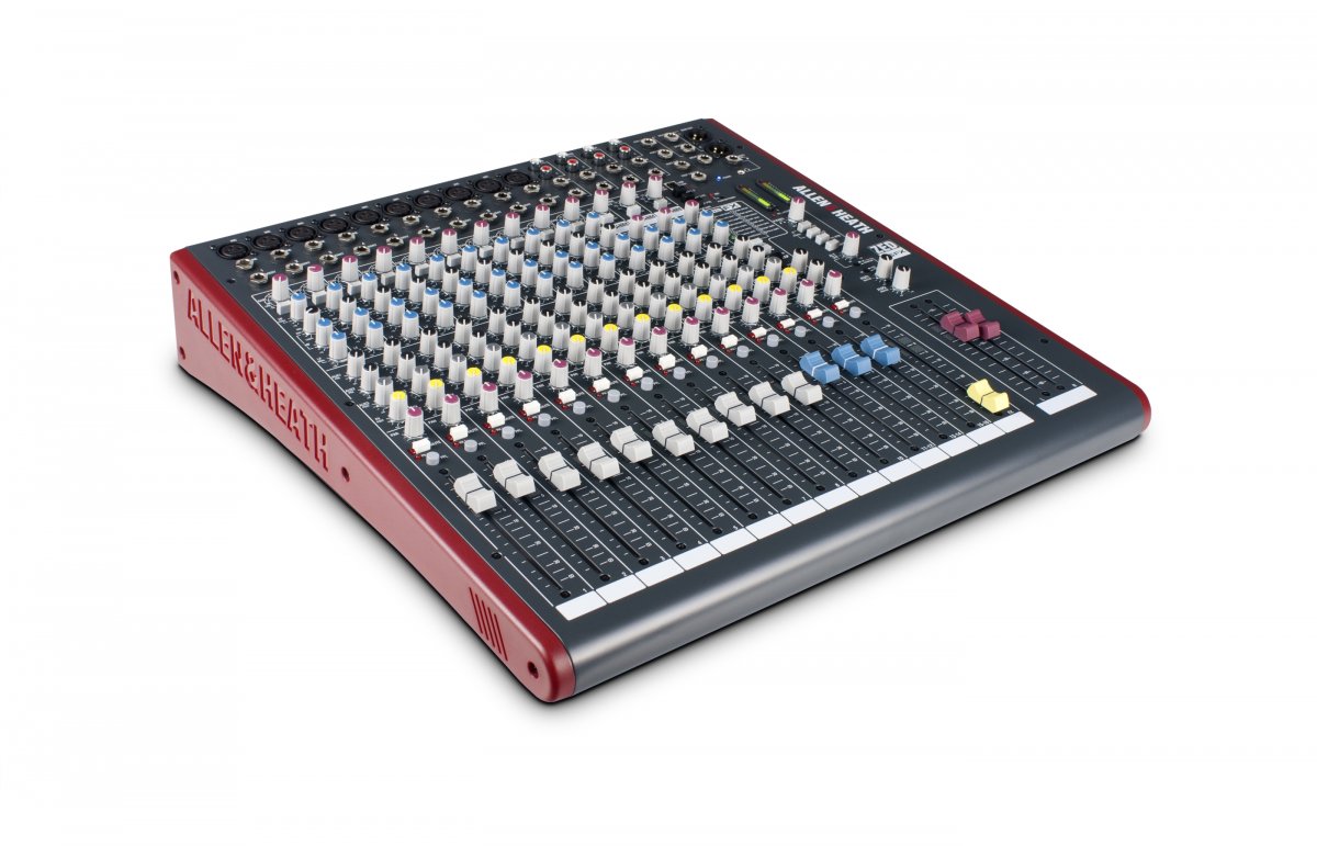 Универсальный аналоговый микшерный пульт для живого звука и записи Allen&Heath ZED-16FX