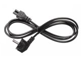 Кабель питания ноутбук 3-pin (угловая Евровилка) 3G*0.5mm2 1.8м, iOpen (Aopen/Qust) <ACE022-1.8M>