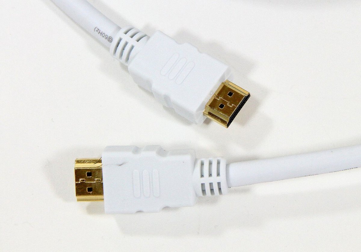 Кабель HDMI 19M/M ver 2.0, 10М, 2 фильтра, белый  iOpen (Aopen/Qust) <ACG711DW-10M>