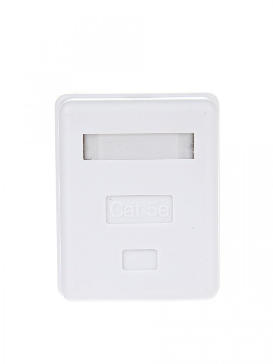 Розетка внешняя RJ-45 (FTP) 5E кат., экранированная TV-COM <STV-1RJ45F>