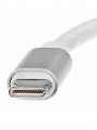 Кабель-адаптер USB3.1 Type-Cm to HDMI+USB3.0+RJ45+PD charging  VCOM <CU455>