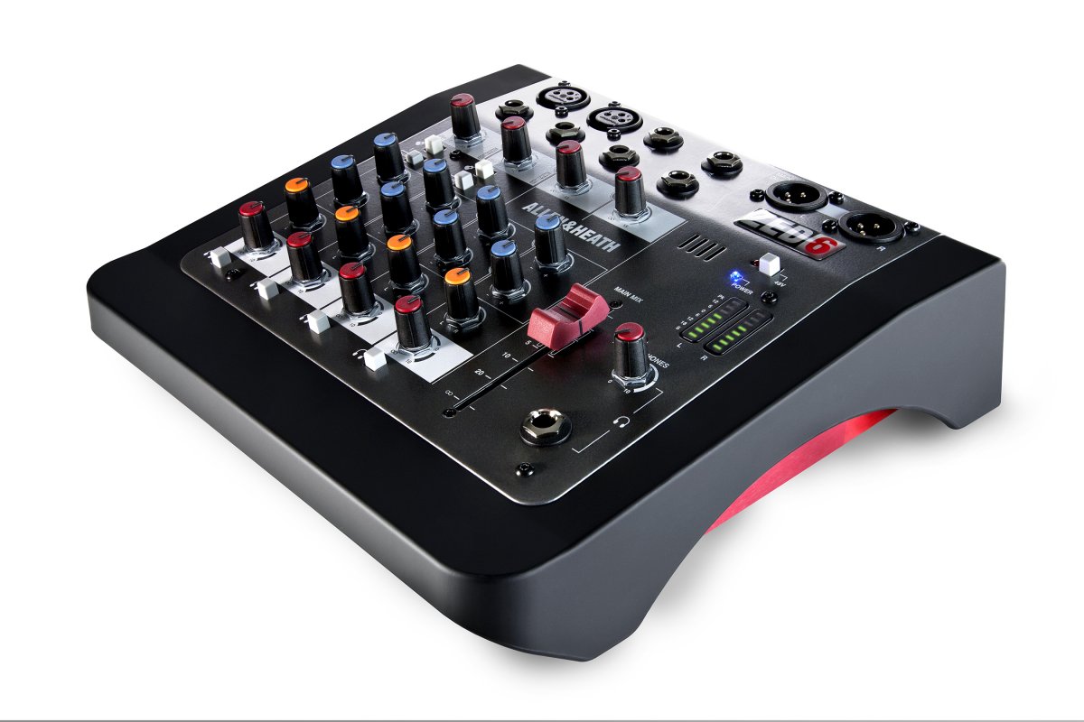 Аналоговый компактный микшерный пульт Allen&Heath ZED-6
