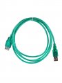 Кабель удлинительный USB2.0 AM/AF1.8m прозрачная изоляция Aopen/Qust (ACU202-1.8MTG)