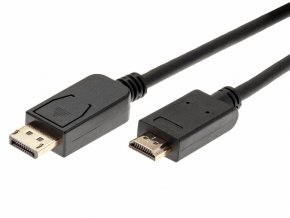 Кабель-переходник DisplayPort M-> HDMI M 4K@60Hz 1.8m iOpen (Aopen/Qust) 