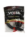 Кабель компьютер-розетка 220V EURO VDE 3G*1mm2 VCOM CE021-CU 1,8м
