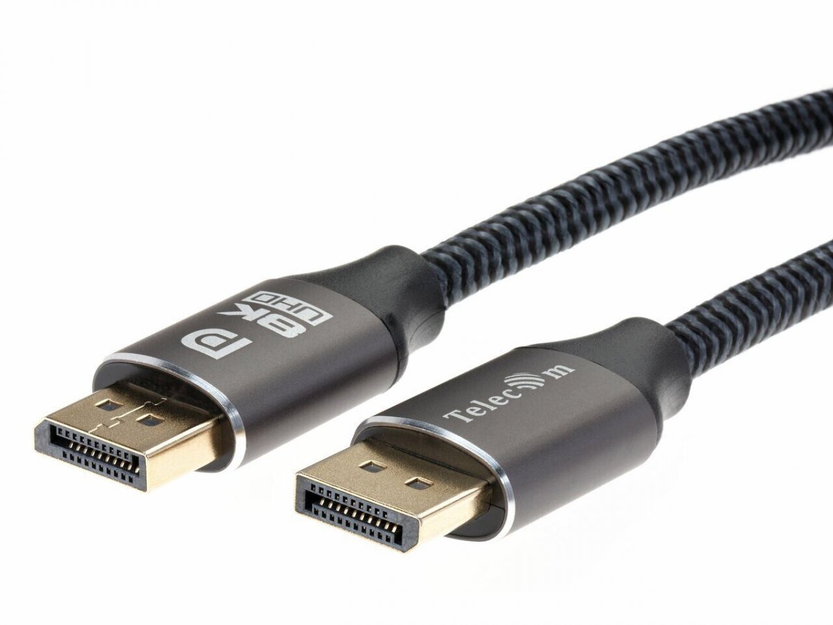 Кабель соединительный DP-DP 1.4V 8K@60Hz  1м, Telecom Pro <TCG750-1M>