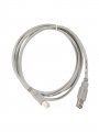 Кабель соединительный Aopen USB2.0 AM/BM 1.8m серый (ACU201G-1.8M)