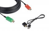 Активный оптический кабель HDMI для арендных и выставочных мероприятий, поддержка 4К 60 Гц (4:4:4), 30 м Kramer CRS-AOCH/CLR/60-98