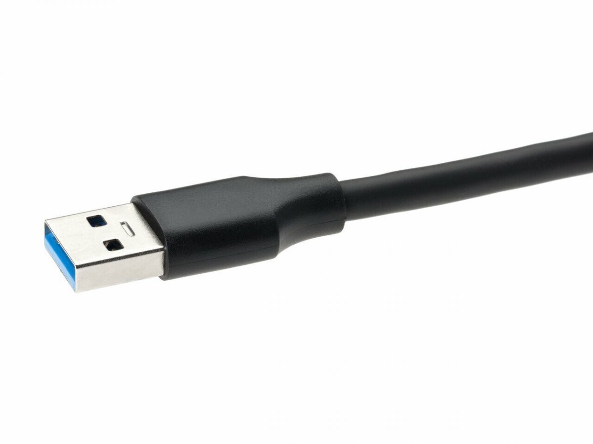 Кабель удлинительный USB3.0 Am-Af 0.5m Telecom черный (TUS708-0.5M)