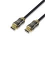 Кабель HDMI 19M/M,ver. 2.1, 8K@60 Hz 2m метал разъемы, нейлоновая оплетка Telecom <TCG300-2M>