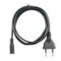 Кабель для аудио-видео техники IEC-320-C7--розетка 220V, 2-pin, 1,8м ,  медь, VCOM