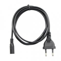 Кабель для аудио-видео техники IEC-320-C7--розетка 220V, 2-pin, 1,8м ,  медь, VCOM