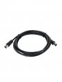 Кабель удлинительный антенный 9.5mm, 75Ом,ТВ-М to ТВ-F, 2m, Telecom (TTV9501-2M)