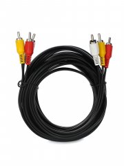 Кабель соединительный 3xRCA (M) - 3xRCA (M), 5m VCOM