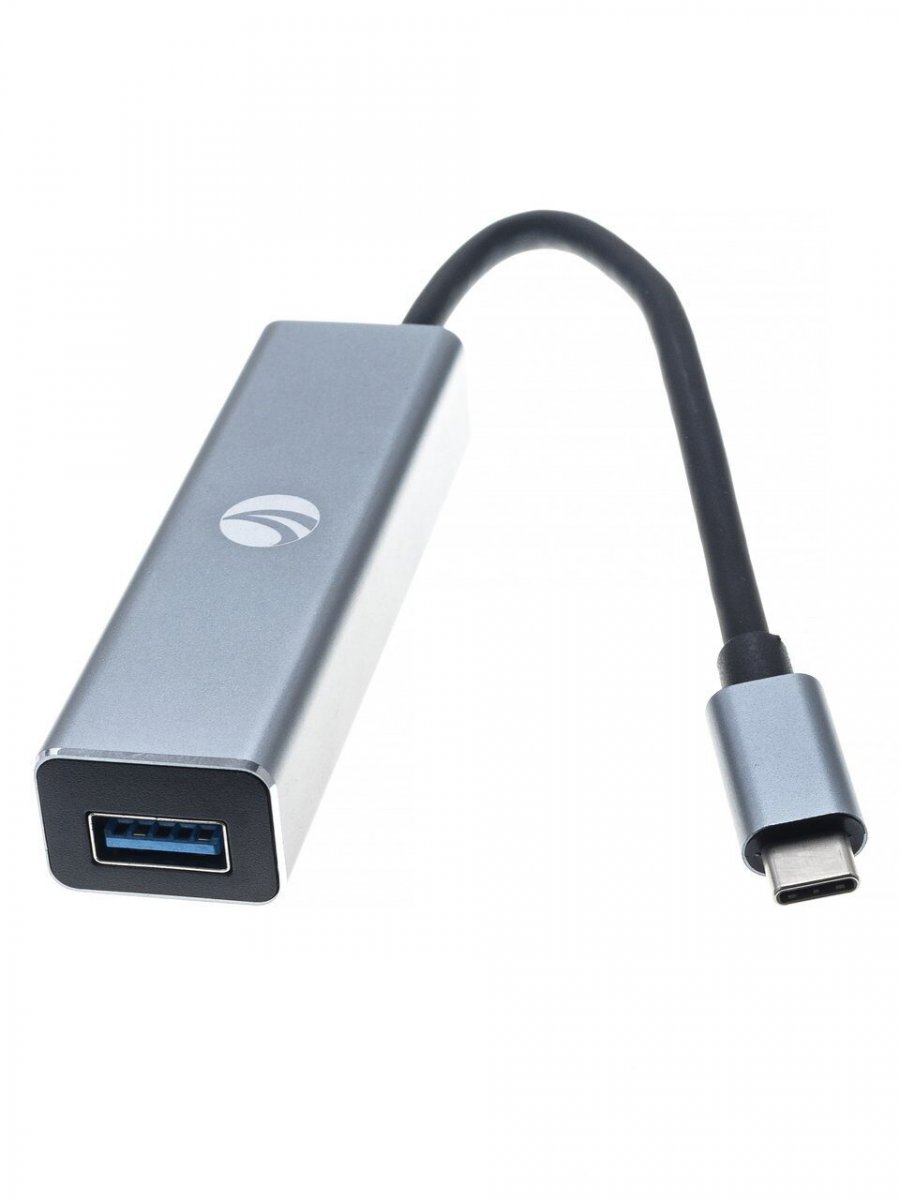 Кабель-концентратор USB 3.1 Type-Cm to 4 port USB3.0(f)  Aluminum Shell VCOM <DH310A>