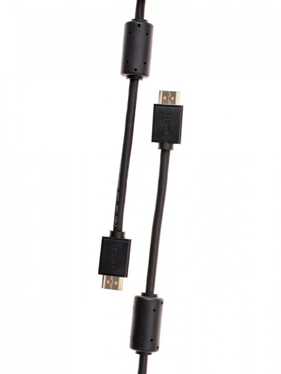 Кабель HDMI-19M --- HDMI-19M ver 2.0+3D/Ethernet ,7.5m, 2 фильтраTelecom <TCG215F-7.5M>