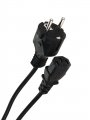 Кабель компьютер - розетка 220V (EURO) 3м, 3G 0,75mm медь , Telecom
